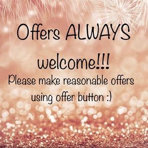 OFFERS ALWAYS WELCOME 👍🏻